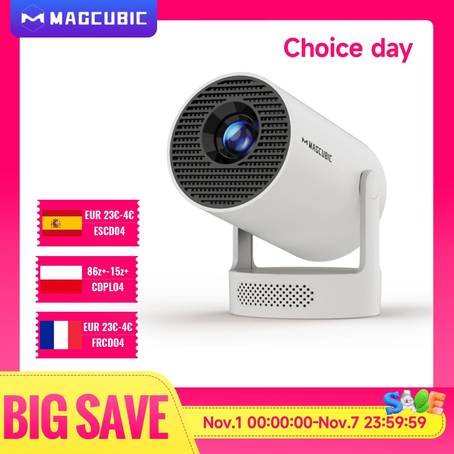 Cinemaite Pro High-Brightness 4K Projector