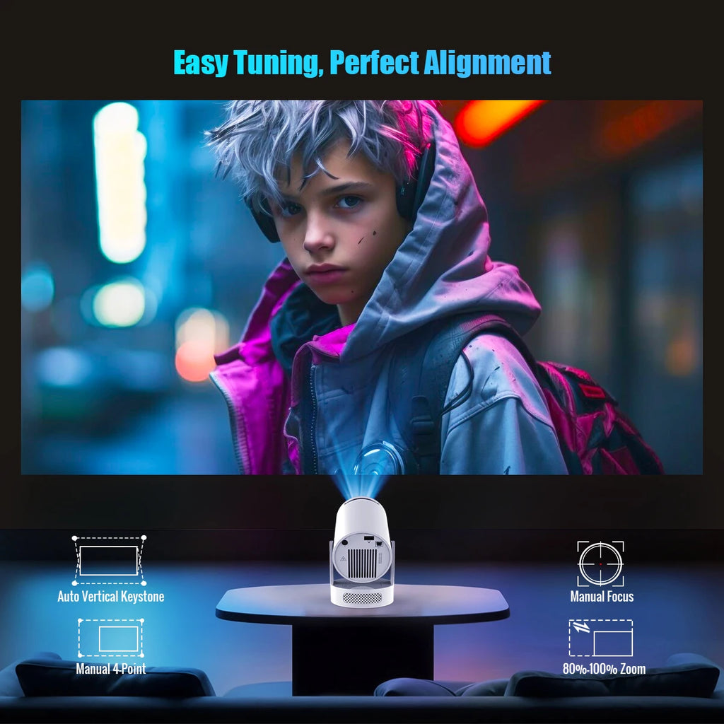 Cinemaite Pro High-Brightness 4K Projector